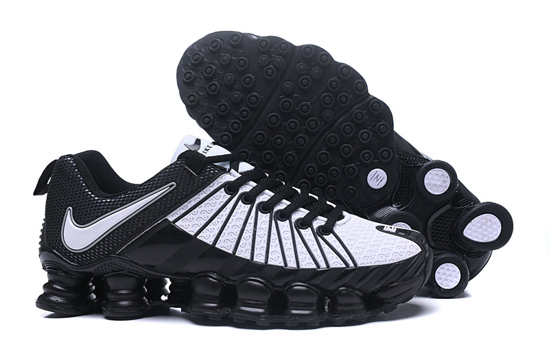 Nike Shox TLX White Black Shoes - Click Image to Close